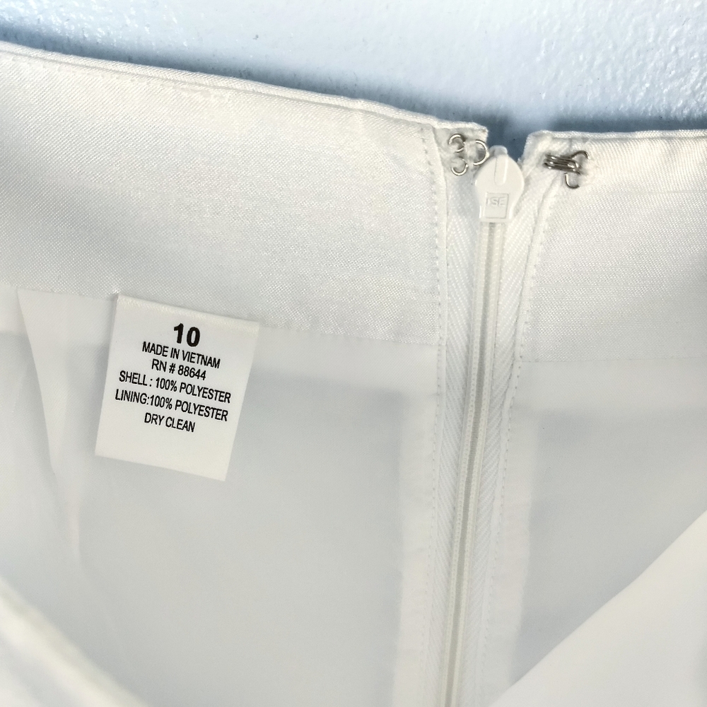 5/$30 NWOT Pure White Bodycon/Pencil Skirt - Picture 3 of 3